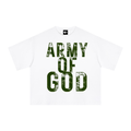 Army Of God Green Boxy T-Shirt