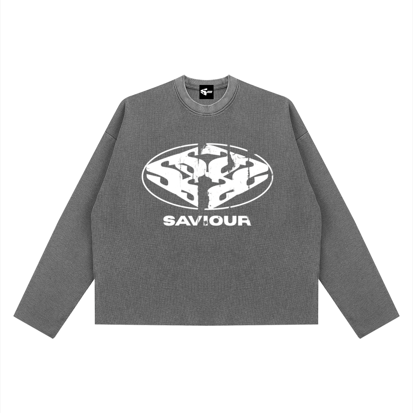 Saviour Waffle Raw Edge Longlseeve
