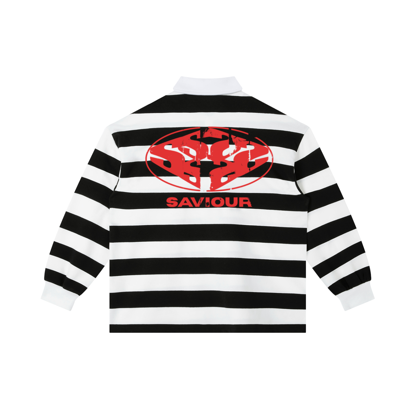 Color Block Stripe Polo Shirt