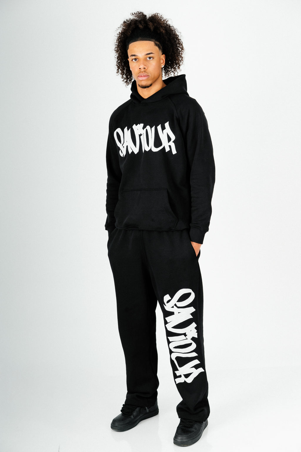 GRAFITTI RAGLAN SAVIOUR HOODIE