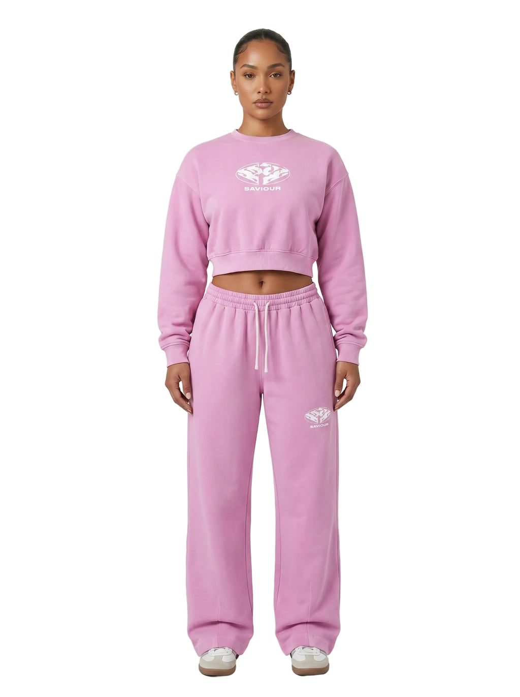 Saviour Woman cropped Sweatshirt