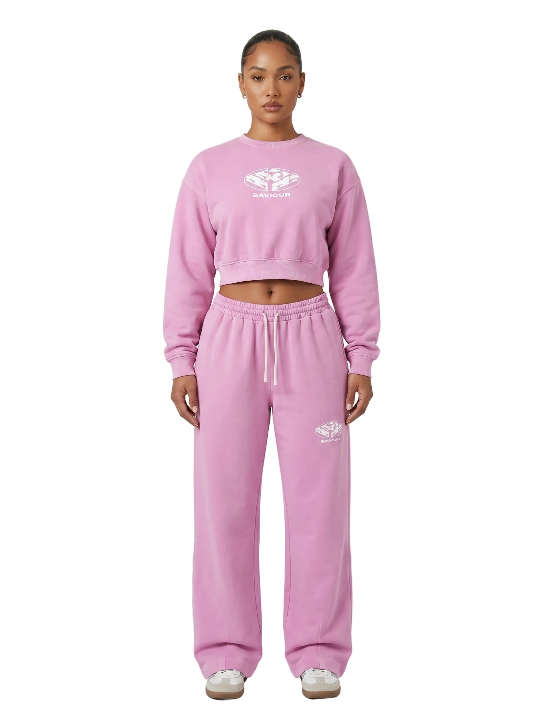 Saviour Woman cropped Sweatshirt