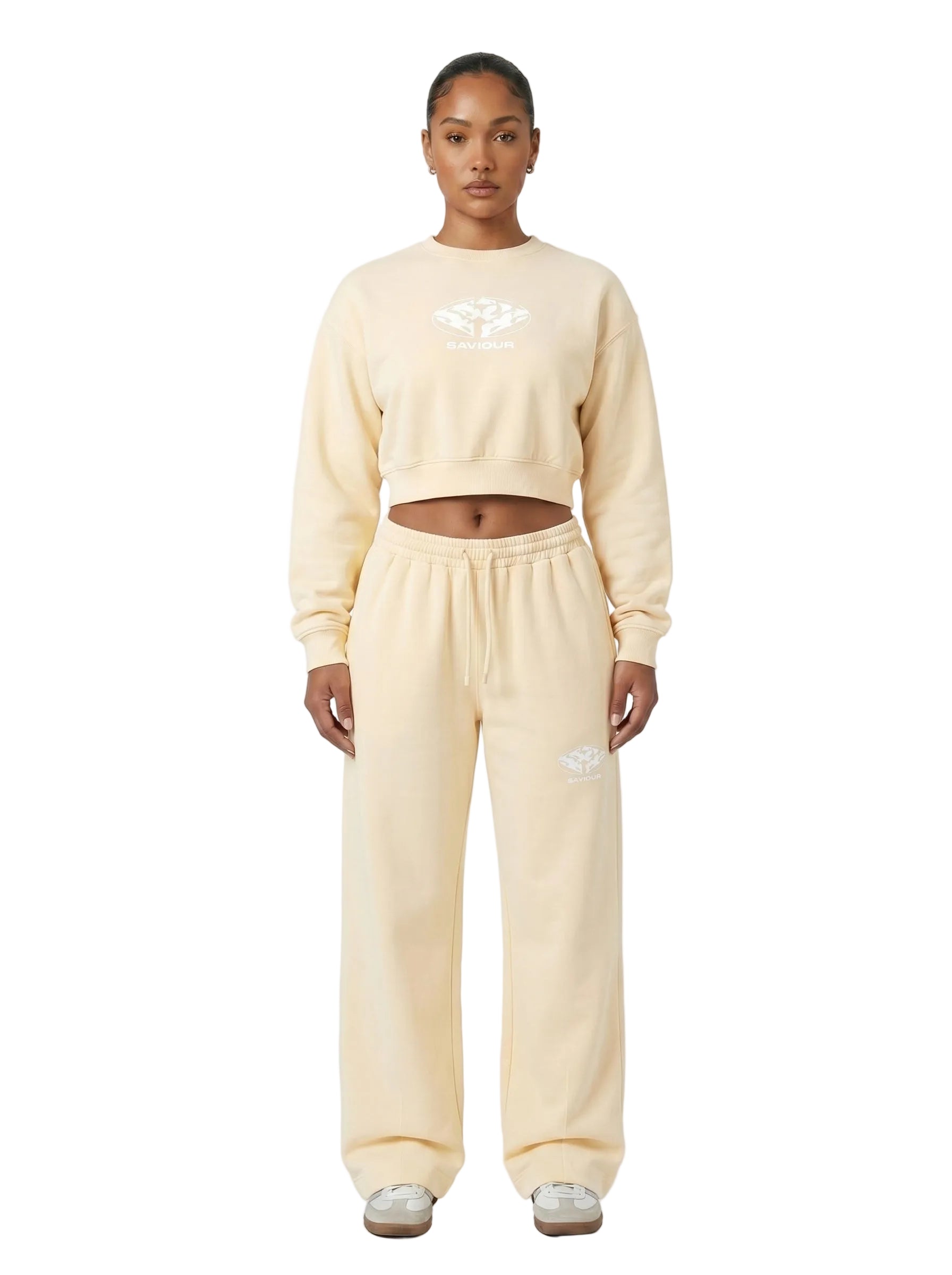Saviour Woman cropped Sweatshirt